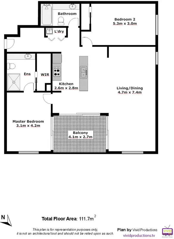 Floorplan of Homely apartment listing, 19/1 McNaughton Street, Redcliffe QLD 4020