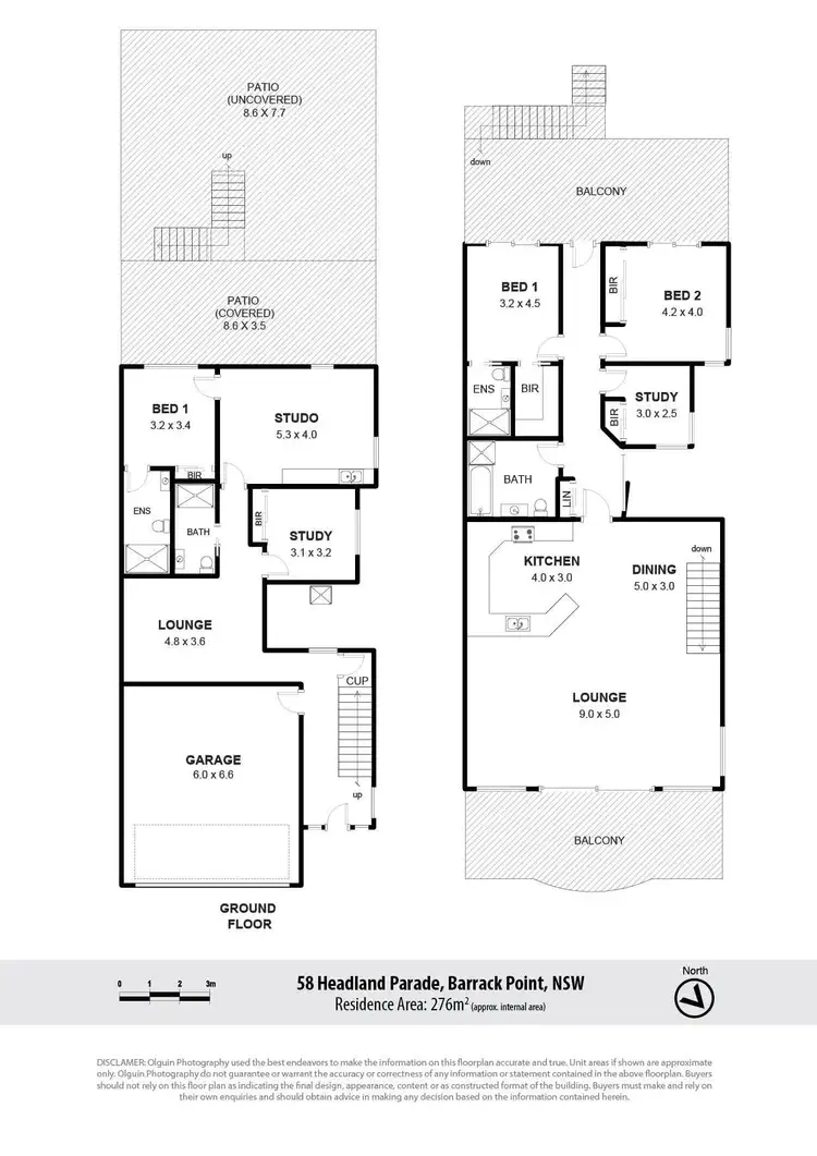 Floorplan of Homely house listing, 58 Headland Parade, Barrack Point NSW 2528