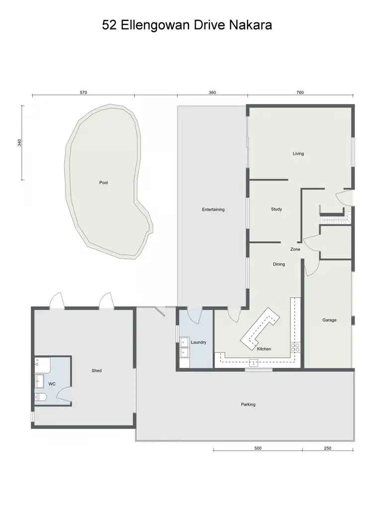 Floorplan of Homely house listing, 52 Ellengowan Drive, Nakara NT 810
