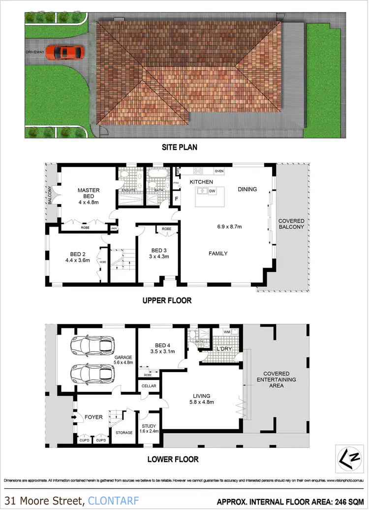 Floorplan of Homely house listing, 31 Moore Street, Clontarf NSW 2093