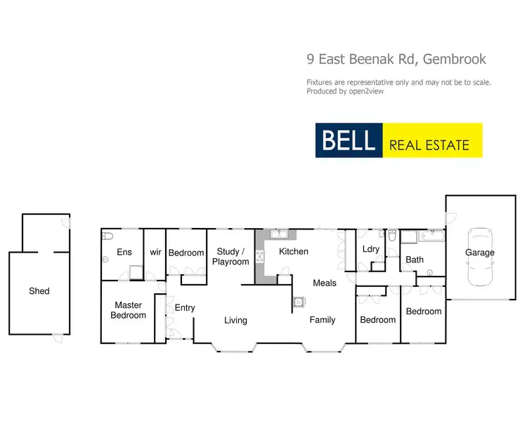 Floorplan of Homely house listing, 9 Beenak East Road, Gembrook VIC 3783
