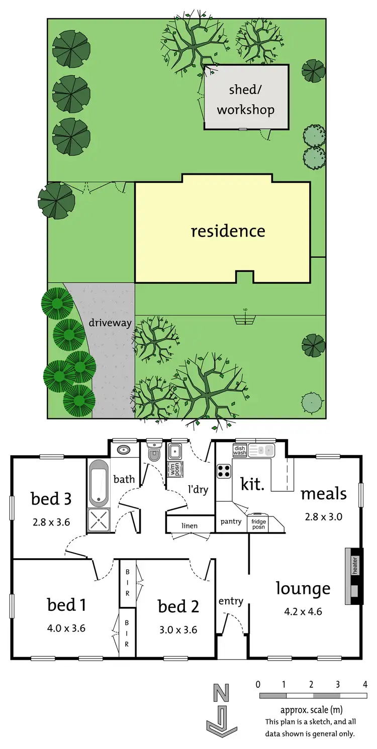 Floorplan of Homely house listing, 28 Daisy Street, Heathmont VIC 3135