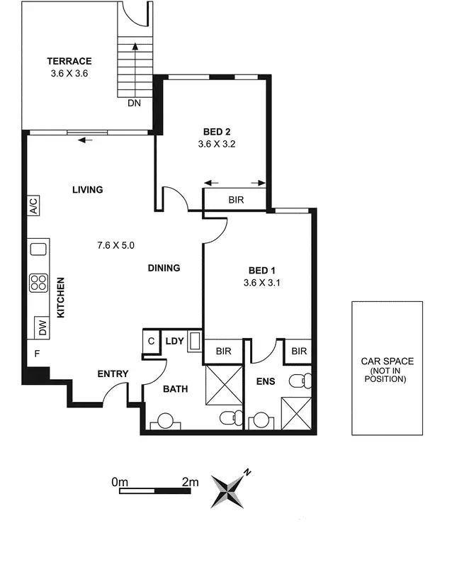 Floorplan of Homely apartment listing, G6B/33 Palmerston Street, Carlton VIC 3053