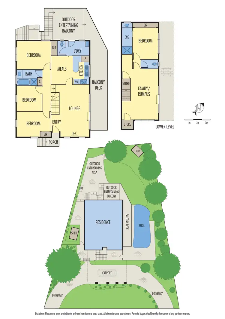 Floorplan of Homely house listing, 129 Plenty River Drive, Greensborough VIC 3088