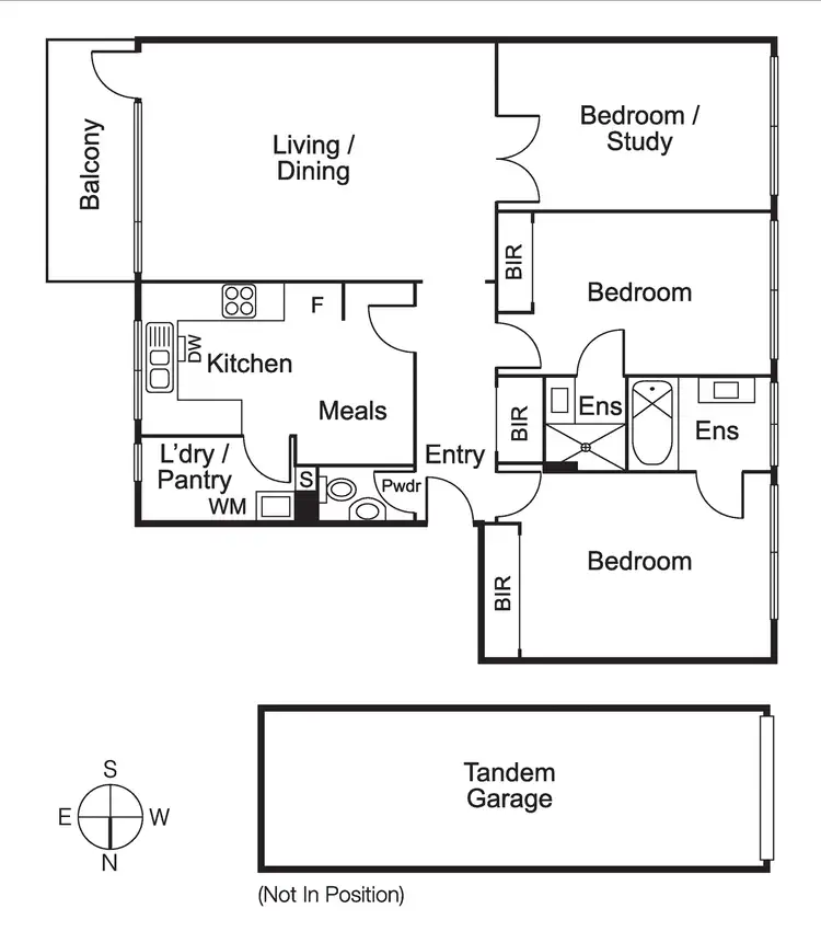 Floorplan of Homely apartment listing, 7/501 Orrong Road, Armadale VIC 3143