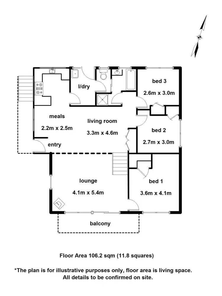Floorplan of Homely house listing, 7 Pamela Court, Millgrove VIC 3799