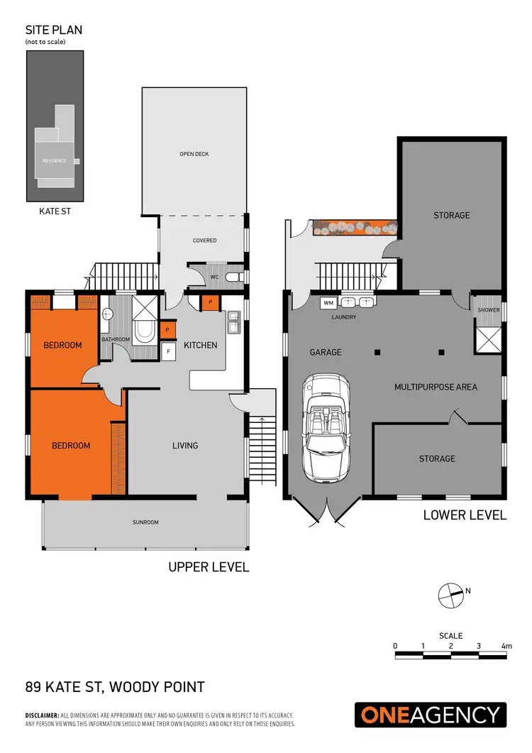 Floorplan of Homely house listing, 89 Kate Street, Woody Point QLD 4019