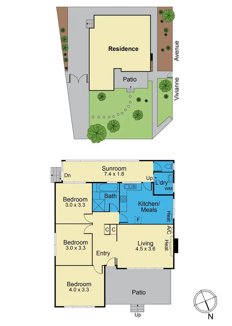 Floorplan of Homely house listing, 20 Valda Avenue, Mont Albert North VIC 3129