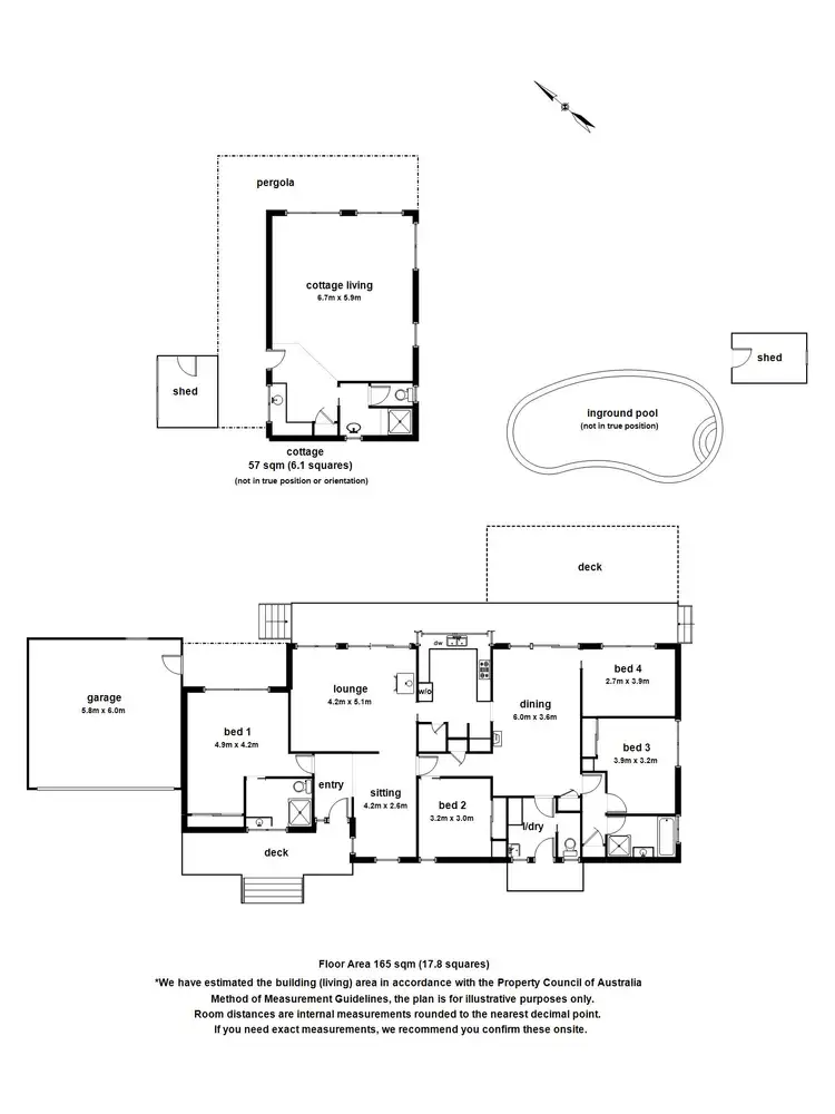 Floorplan of Homely house listing, 7 William Road, The Patch VIC 3792
