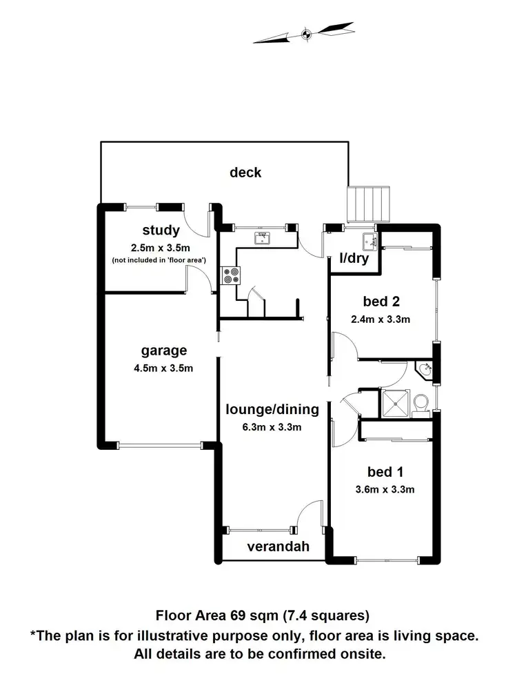 Floorplan of Homely unit listing, 8/4 Bayview Avenue, Upwey VIC 3158
