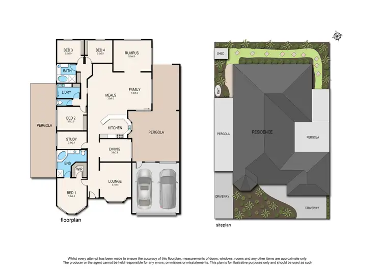 Floorplan of Homely house listing, 9 Scenic Drive, Beaconsfield VIC 3807