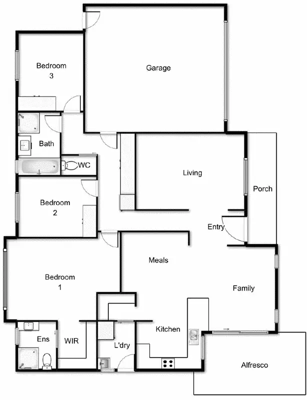 Floorplan of Homely house listing, Address available on request