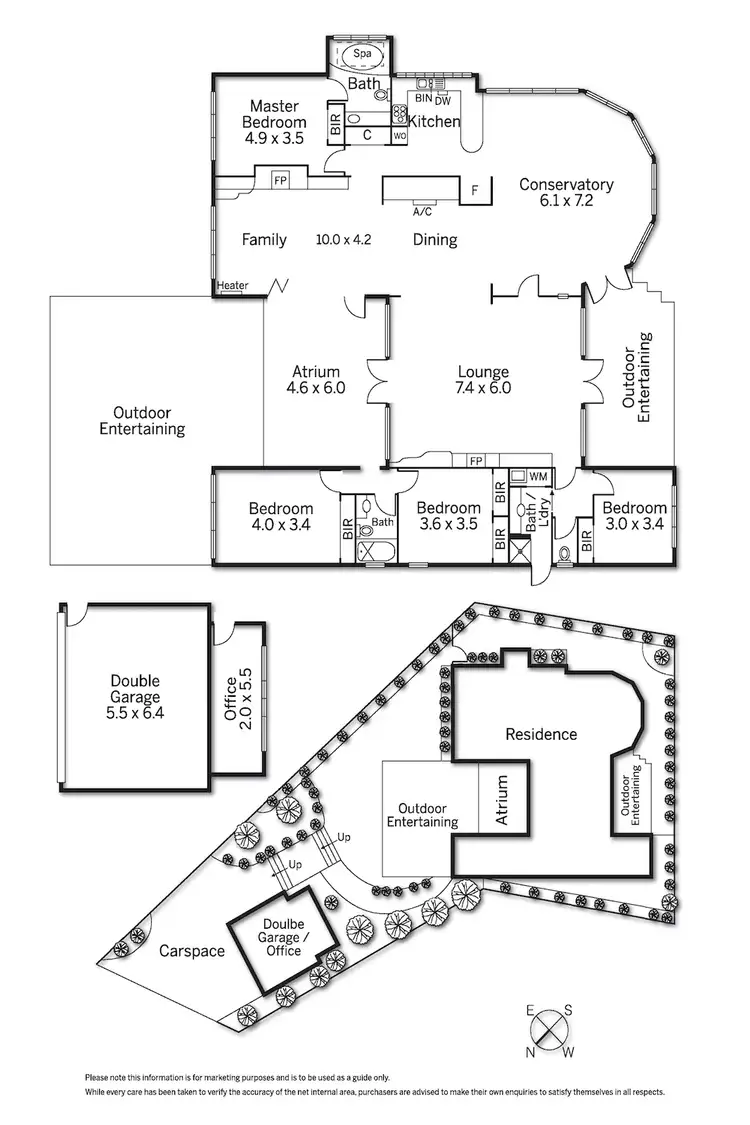 Floorplan of Homely house listing, 21 Greenwood Avenue, Sorrento VIC 3943