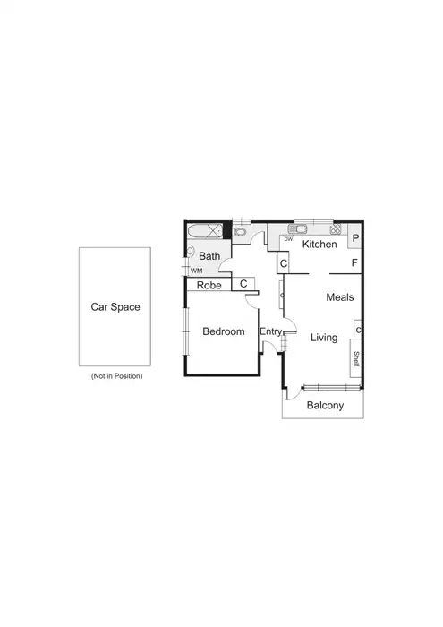 Floorplan of Homely apartment listing, 17/32 Ormond Road, Elwood VIC 3184