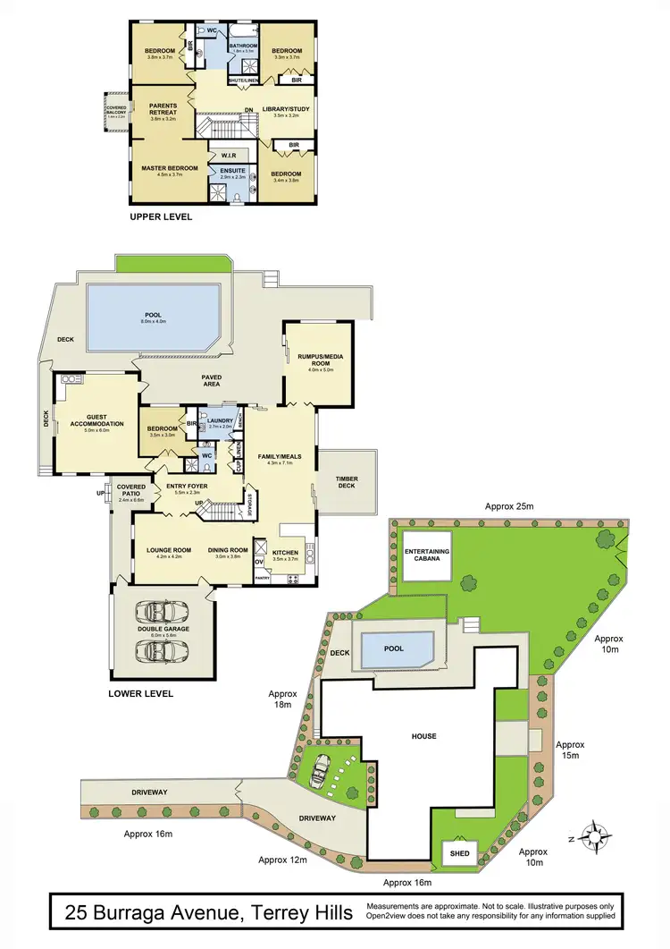 Floorplan of Homely house listing, 25 Burraga Avenue, Terrey Hills NSW 2084