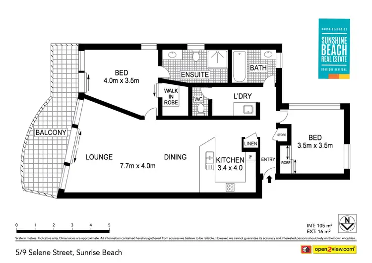 Floorplan of Homely unit listing, 5/9 Selene Street, Sunrise Beach QLD 4567