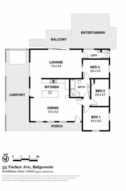 Floorplan of Homely house listing, 53 Tucker Avenue, Balgownie NSW 2519
