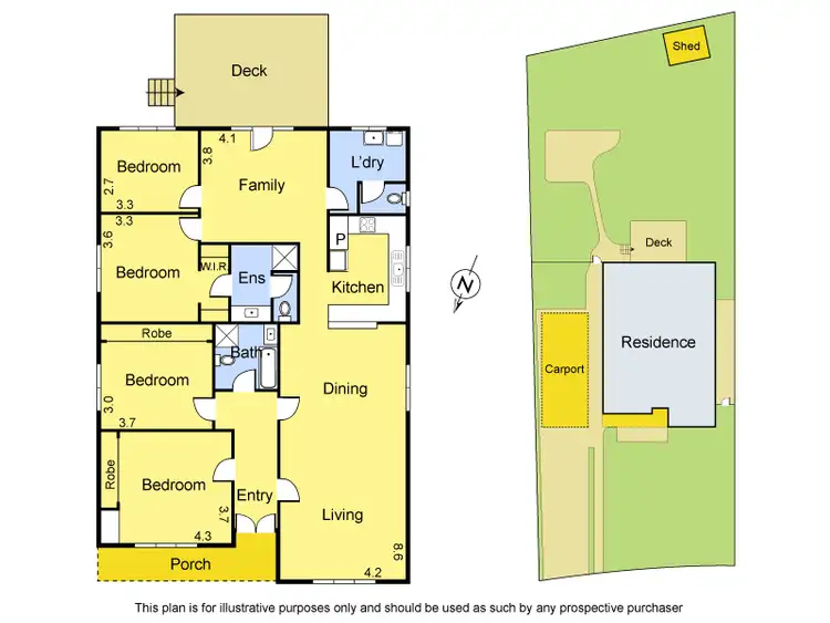 Floorplan of Homely house listing, 22 Glenauburn Road, Lower Plenty VIC 3093