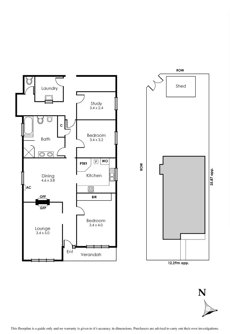 Floorplan of Homely house listing, 1 Florence Street, Seddon VIC 3011