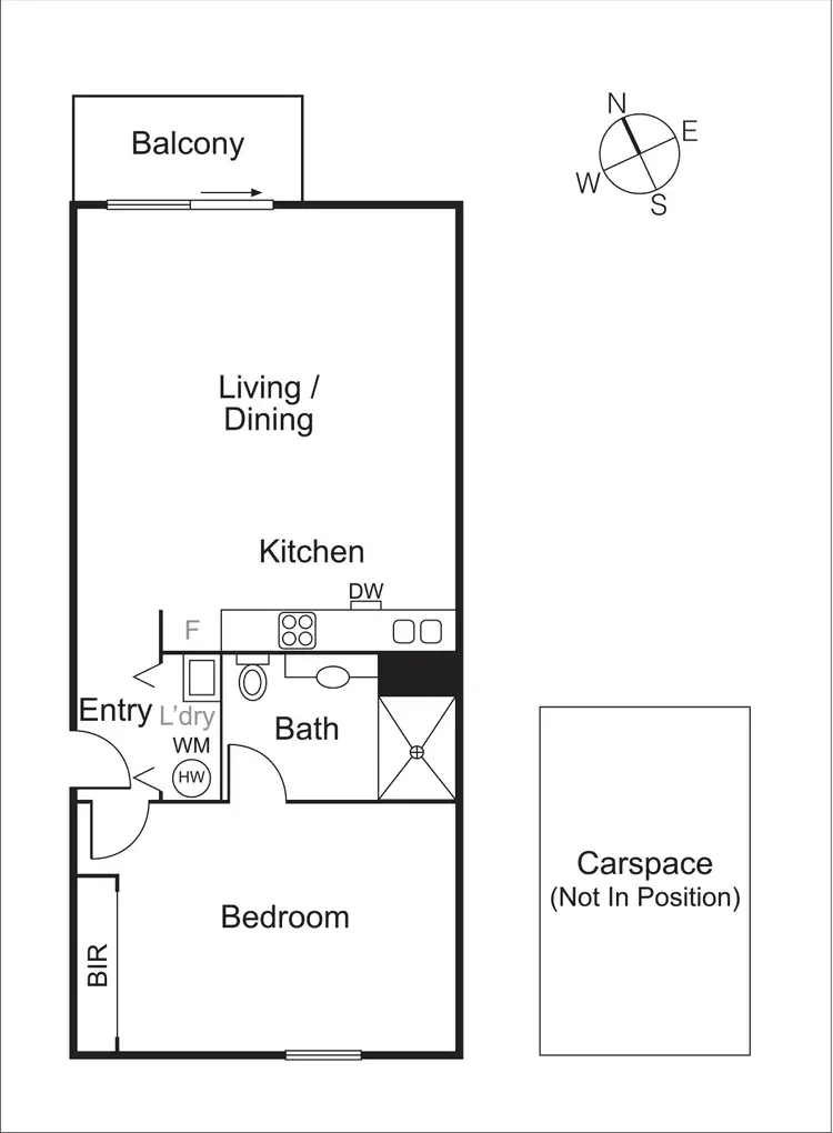 Floorplan of Homely apartment listing, 207/126 Carlisle Street, St Kilda VIC 3182