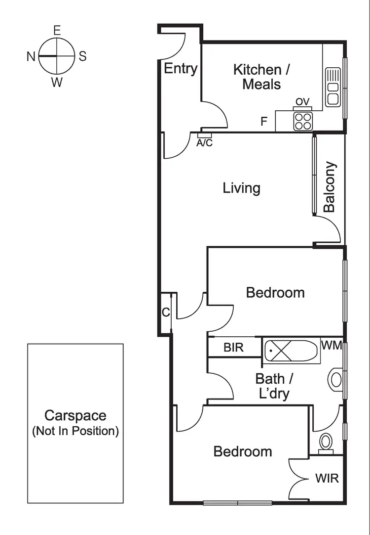 Floorplan of Homely apartment listing, 3/8 Dunoon Street, Murrumbeena VIC 3163