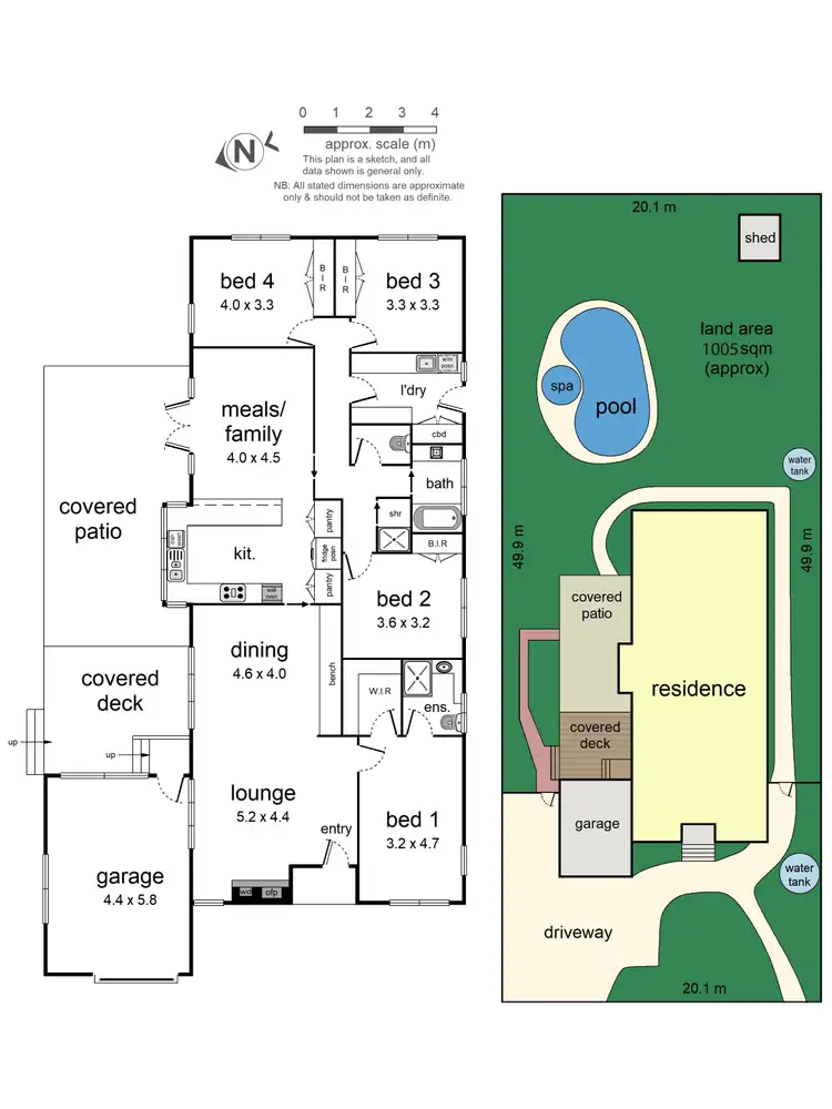 Floorplan of Homely house listing, 5 Faraday Street, Boronia VIC 3155