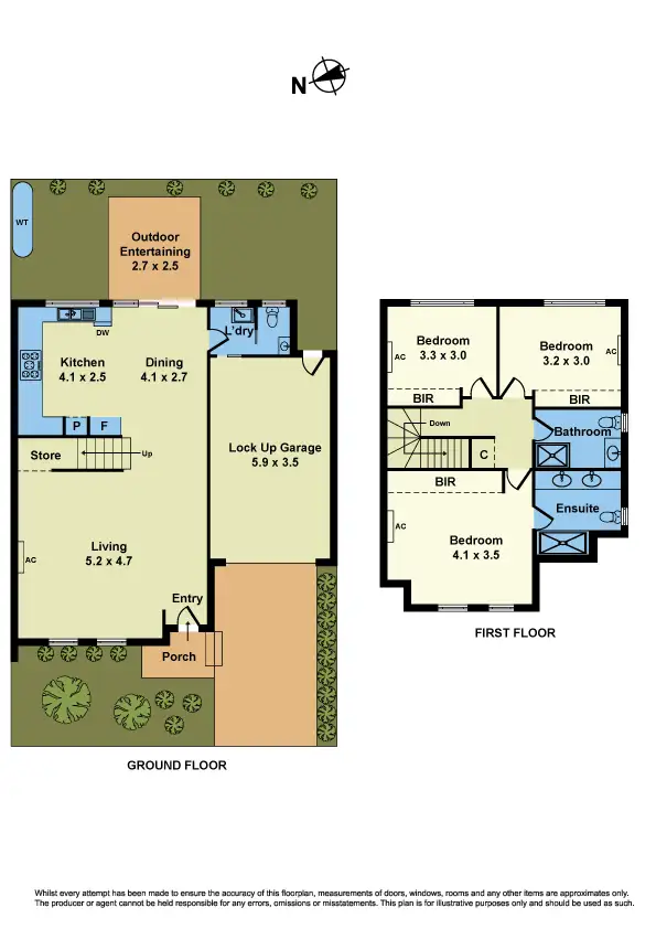 Floorplan of Homely house listing, 54 Seves Street, Altona VIC 3018