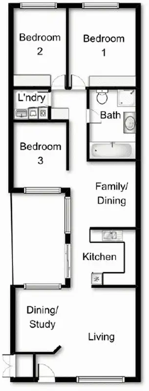 Floorplan of Homely house listing, 12 Enright Crescent, Florey ACT 2615