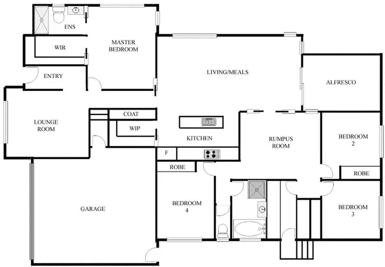Floorplan of Homely house listing, 10 Kimmorley Street, Casey ACT 2913