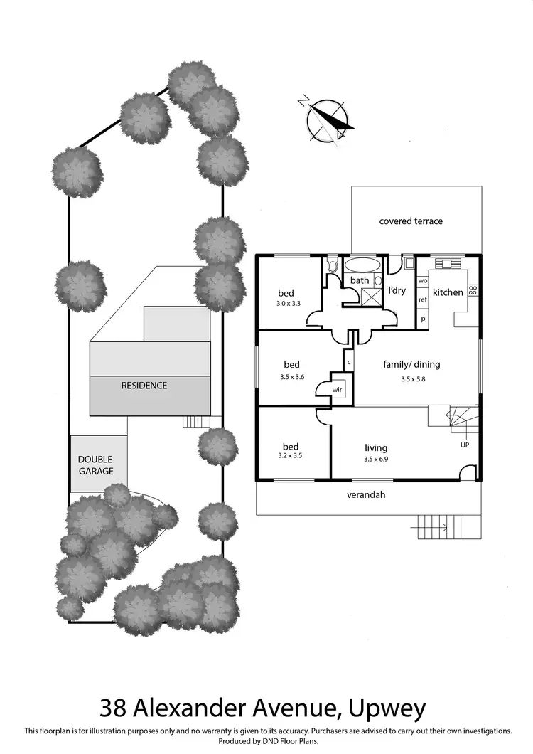 Floorplan of Homely house listing, 38 Alexander Avenue, Upwey VIC 3158