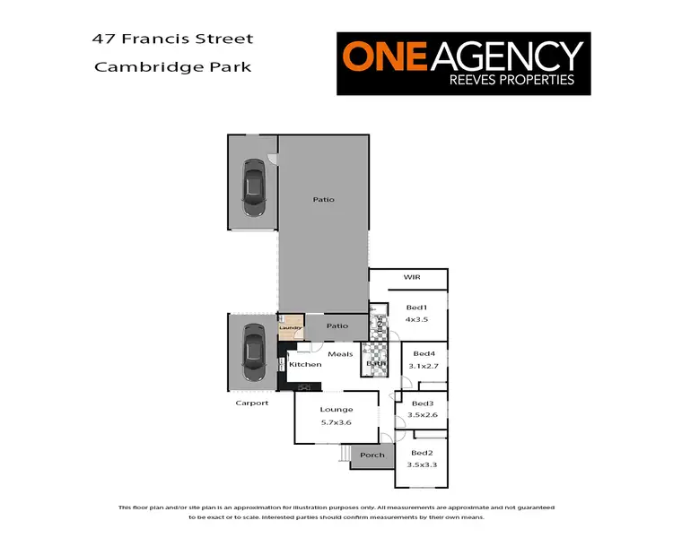 Floorplan of Homely house listing, 47 Francis Street, Cambridge Park NSW 2747