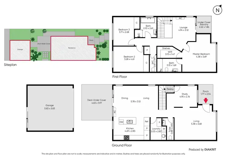Floorplan of Homely townhouse listing, 14 Millstream Way, Mernda VIC 3754