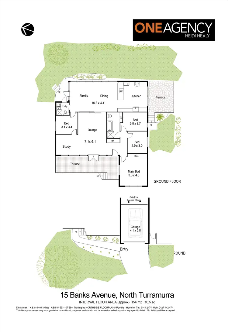 Floorplan of Homely house listing, 15 Banks Avenue, North Turramurra NSW 2074