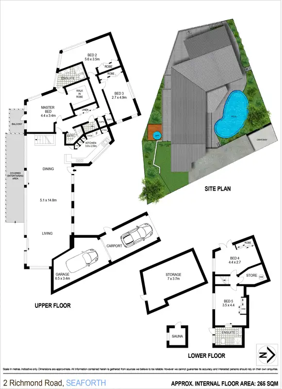 Floorplan of Homely house listing, 2 Richmond Road, Seaforth NSW 2092
