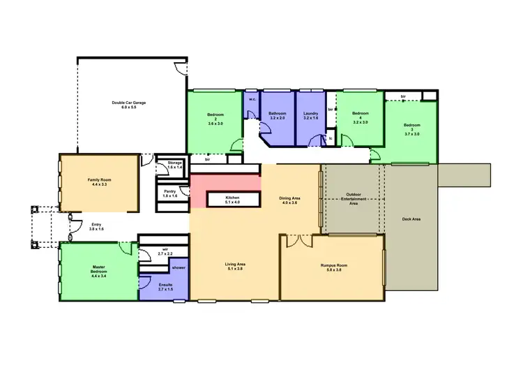 Floorplan of Homely house listing, 211 Forest Street, Buninyong VIC 3357