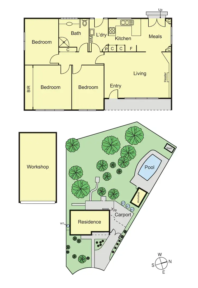 Floorplan of Homely house listing, 3 Rowan Court, Mount Waverley VIC 3149