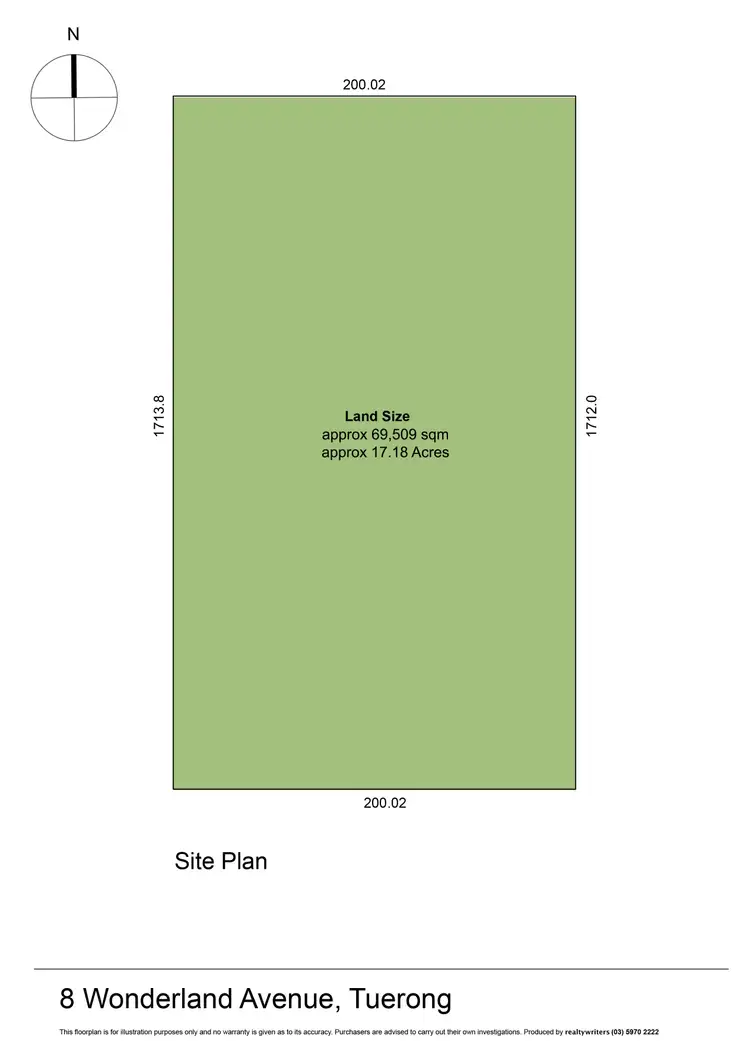 Floorplan of Homely house listing, 8 Wonderland Avenue, Tuerong VIC 3915