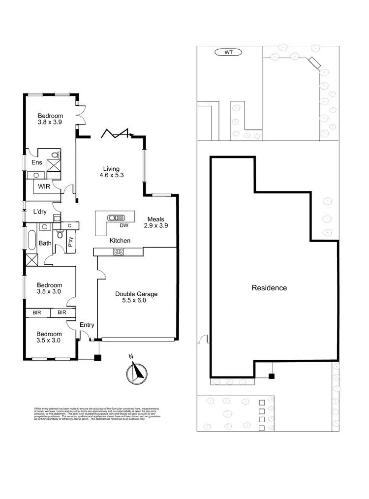 Floorplan of Homely house listing, 58 Basilica Vista, Mernda VIC 3754