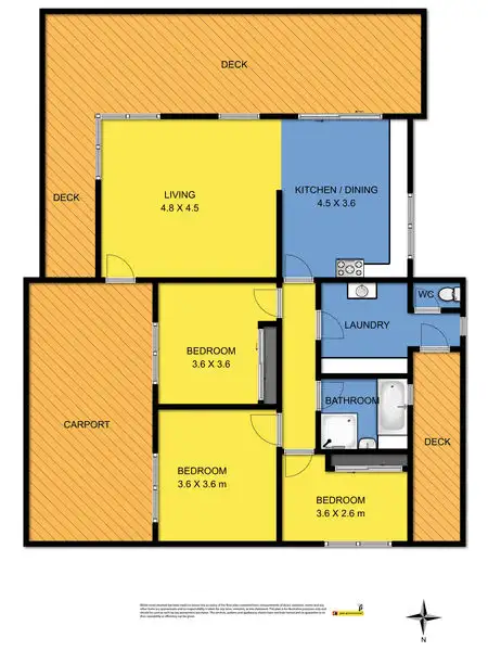 Floorplan of Homely rural property listing, 695 Skenes Creek Road, Skenes Creek VIC 3233