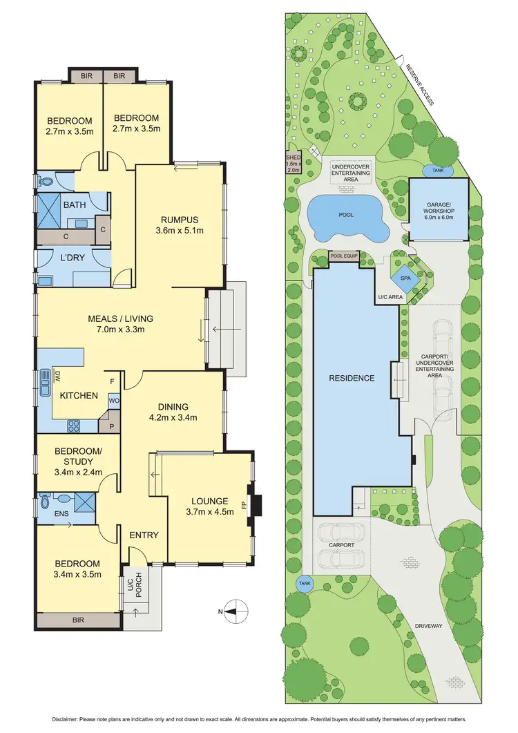 Floorplan of Homely house listing, 17 Onkara Court, Eltham VIC 3095