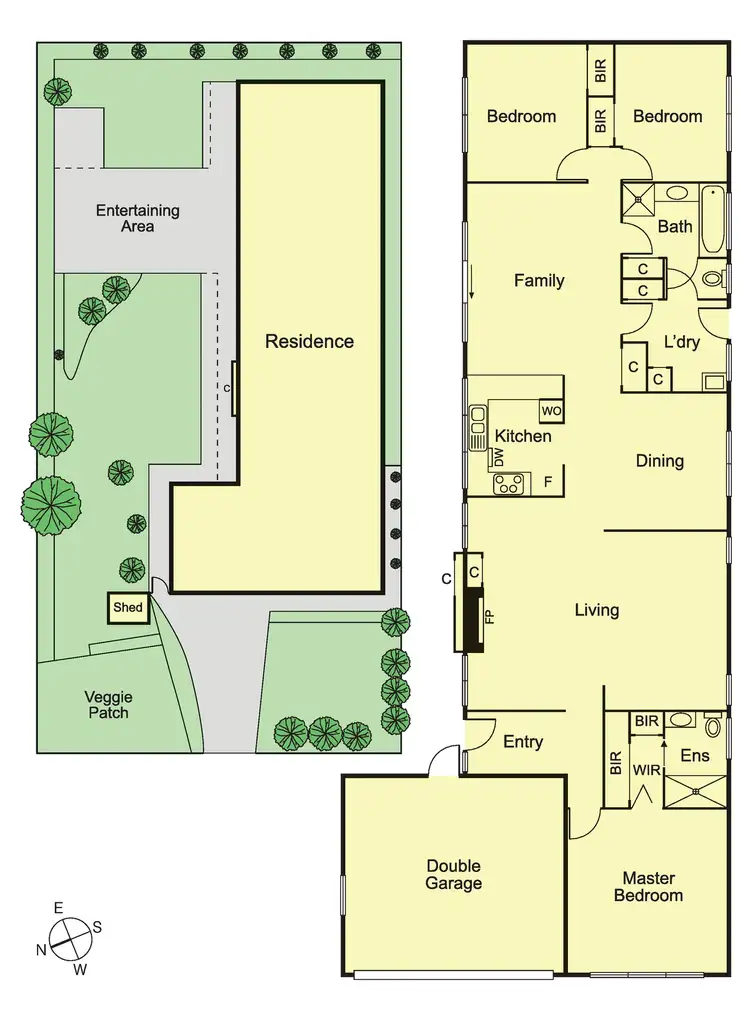 Floorplan of Homely house listing, 34 Hunter Street, Carnegie VIC 3163