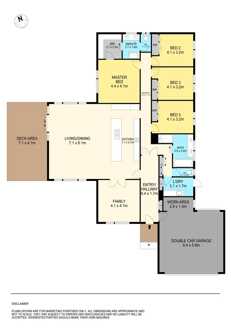 Floorplan of Homely house listing, 16 St Mirren Drive, Nerrina VIC 3350