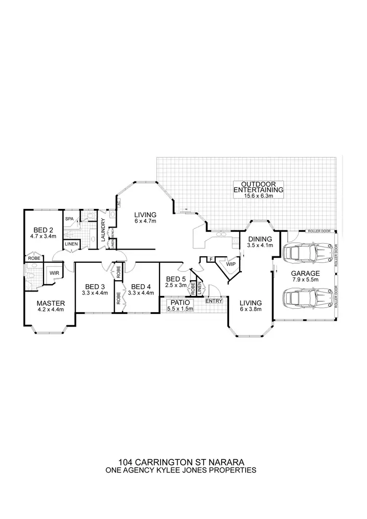 Floorplan of Homely house listing, Lot 202/104 Carrington Street, Narara NSW 2250