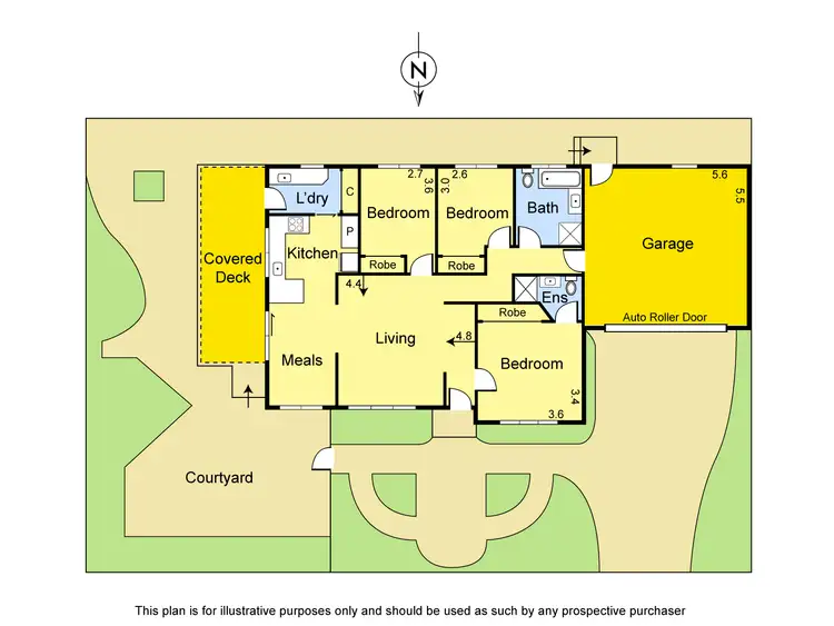 Floorplan of Homely townhouse listing, 20 Fernside Avenue, Briar Hill VIC 3088