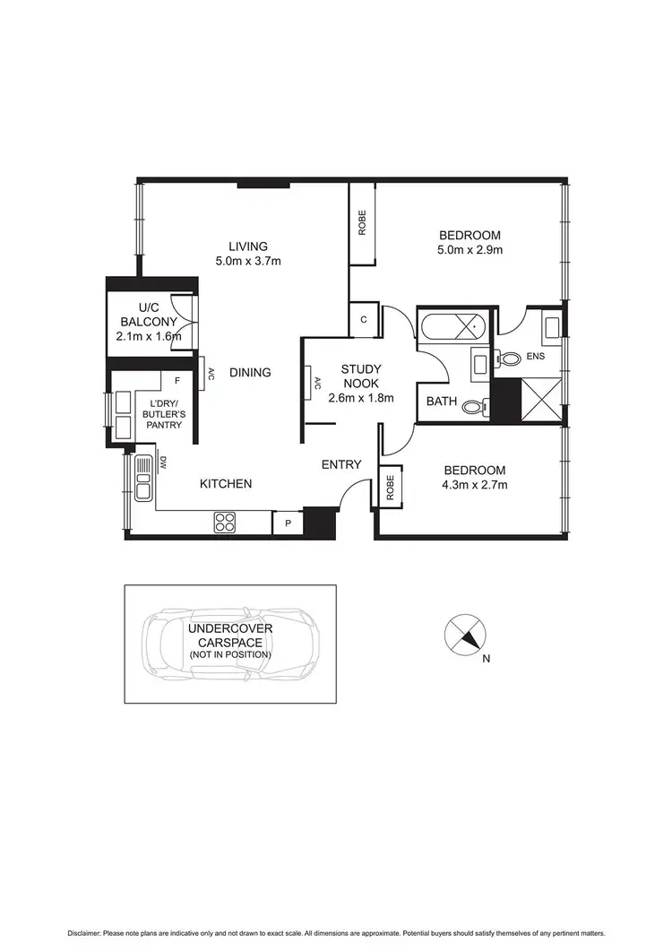 Floorplan of Homely apartment listing, 13/39 Nepean Highway, Elsternwick VIC 3185