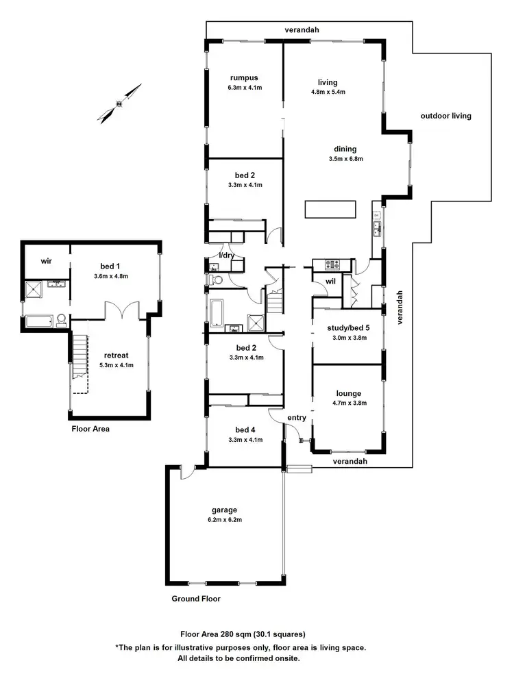 Floorplan of Homely house listing, 15 Old Coach Road, Mount Dandenong VIC 3767