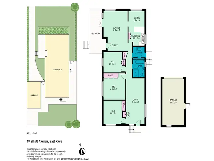 Floorplan of Homely house listing, 18 Elliott Avenue, East Ryde NSW 2113