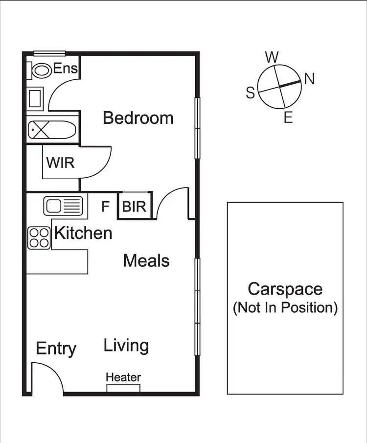 Floorplan of Homely apartment listing, 5/3 Somers Street, Noble Park VIC 3174