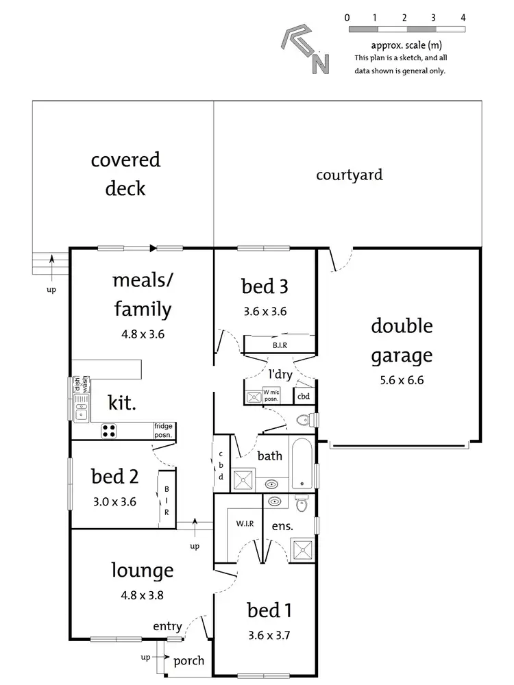 Floorplan of Homely townhouse listing, 7/316 Maroondah Highway, Croydon VIC 3136