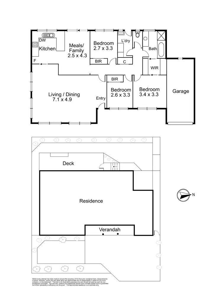 Floorplan of Homely house listing, 2/18 Bruce Street, Diamond Creek VIC 3089
